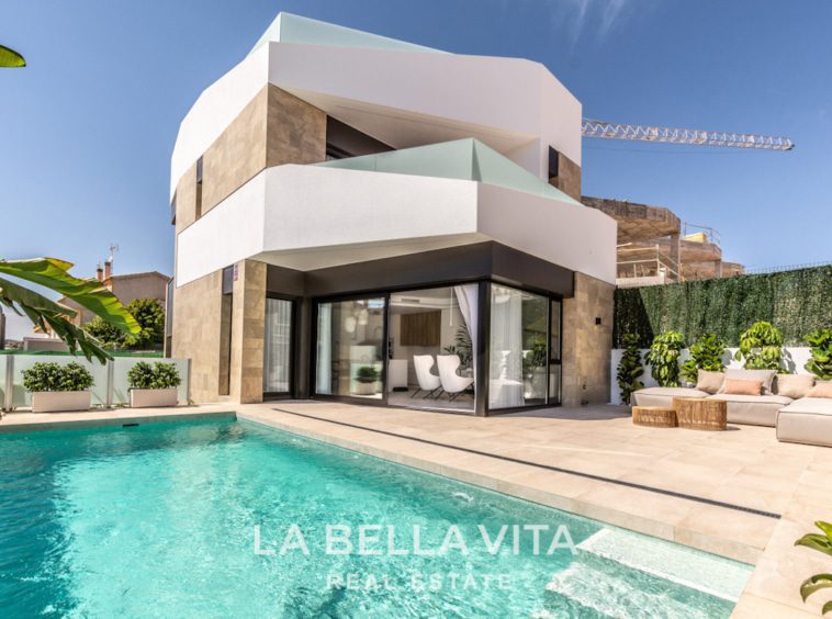 New Build Modern Properties with pool for sale in Los Altos, Orihuela Costa