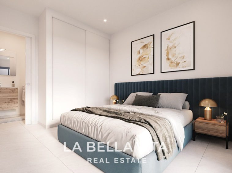 New Build Apartments with sea view, walking distance to the beach for sale in La Mata, Torrevieja