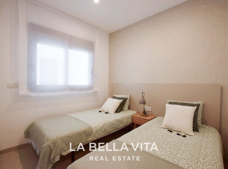 New Build Apartments with sea view, walking distance to the beach for sale in La Mata, Torrevieja
