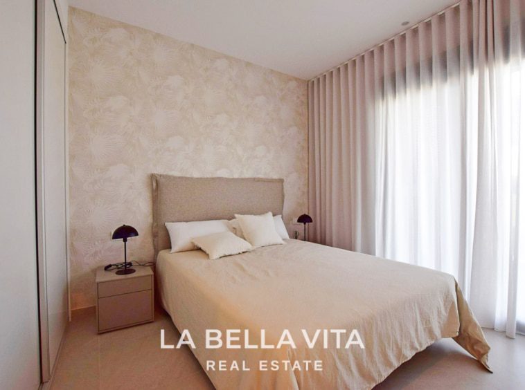 New Build Apartments with sea view, walking distance to the beach for sale in La Mata, Torrevieja