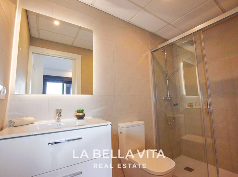 New Build Apartments with sea view, walking distance to the beach for sale in La Mata, Torrevieja