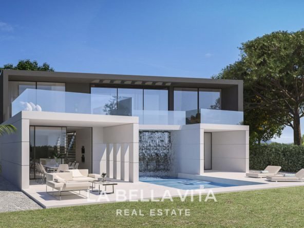 New Build Frontline golf Villa for sale in Altaona Golf & Country Village, Murcia, Spain