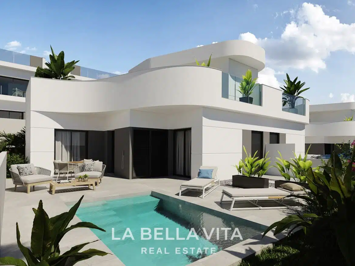 New Build Houses with Private Pool for sale in Los Balcones, Torrevieja