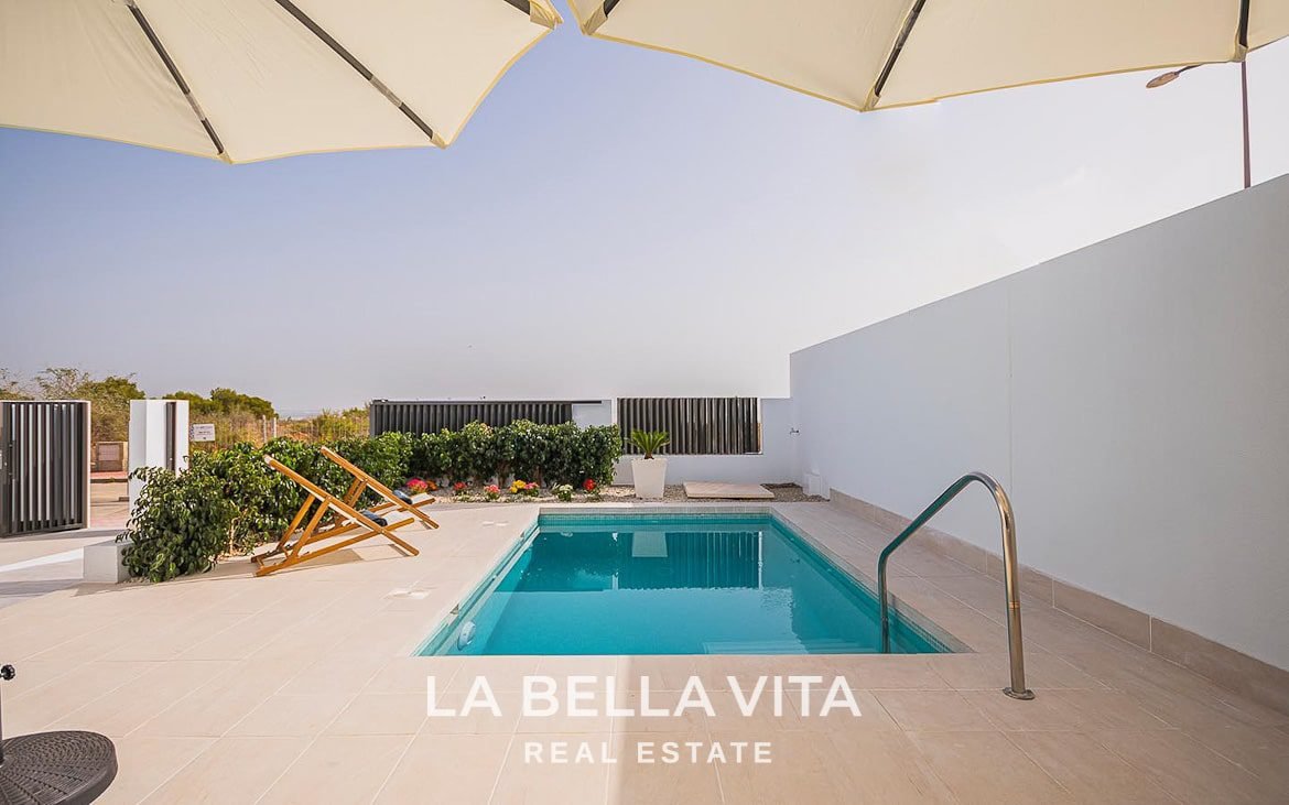 New Build Houses with Private Pool for sale in Los Balcones, Torrevieja