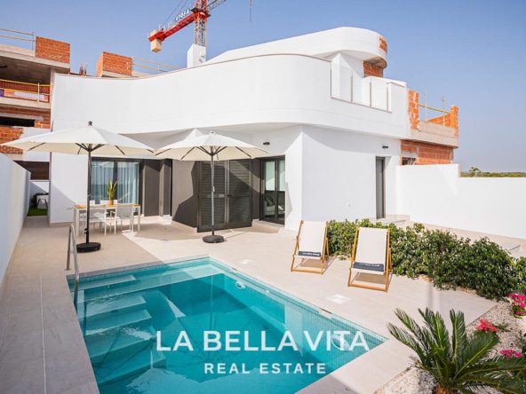 New Build Houses with Private Pool for sale in Los Balcones, Torrevieja