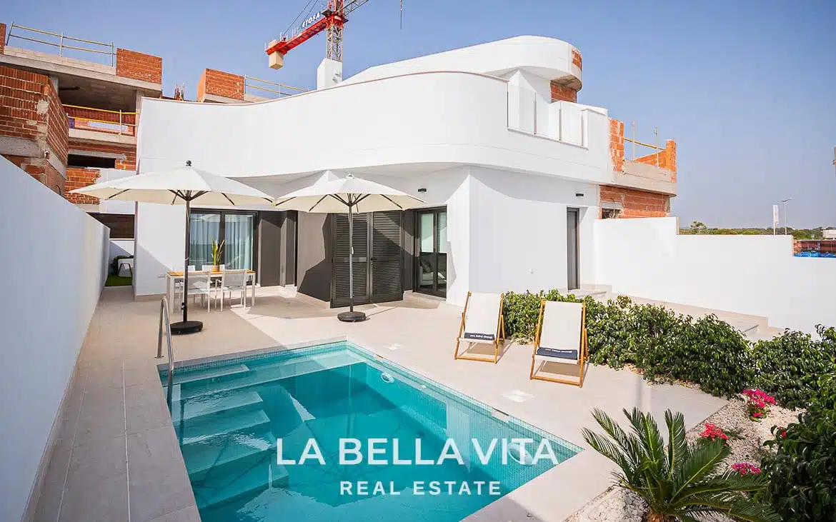New Build Houses with Private Pool for sale in Los Balcones, Torrevieja