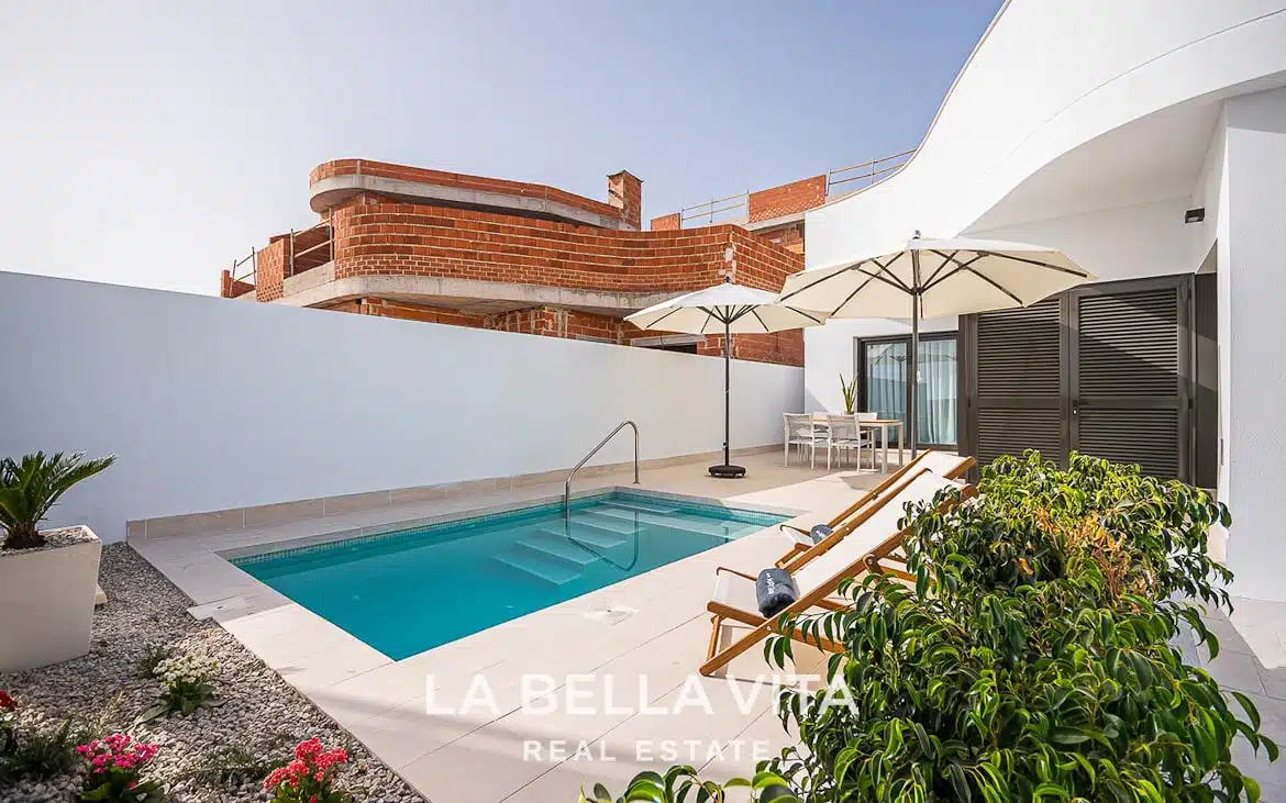 New Build Houses with Private Pool for sale in Los Balcones, Torrevieja