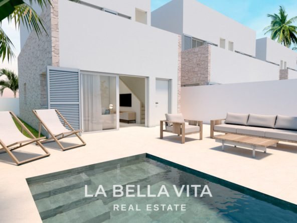 New Build Semi-Detached Properties for sale close to the beach, Playa las Higuericas, Pilar de la Horadada