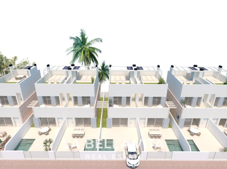 New Build Semi-Detached Properties for sale close to the beach, Playa las Higuericas, Pilar de la Horadada