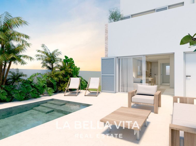 New Build Semi-Detached Properties for sale close to the beach, Playa las Higuericas, Pilar de la Horadada