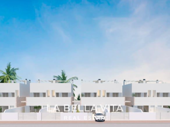 New Build Semi-Detached Properties for sale close to the beach, Playa las Higuericas, Pilar de la Horadada
