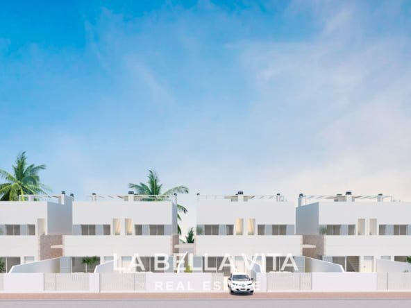 New Build Semi-Detached Properties for sale close to the beach, Playa las Higuericas, Pilar de la Horadada