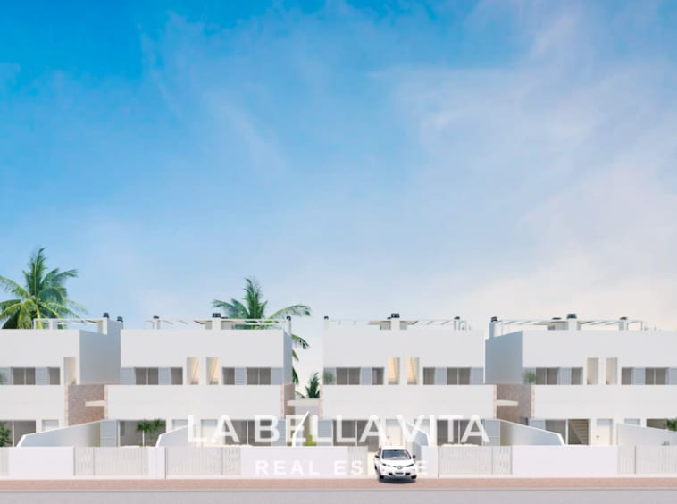 New Build Semi-Detached Properties for sale close to the beach, Playa las Higuericas, Pilar de la Horadada