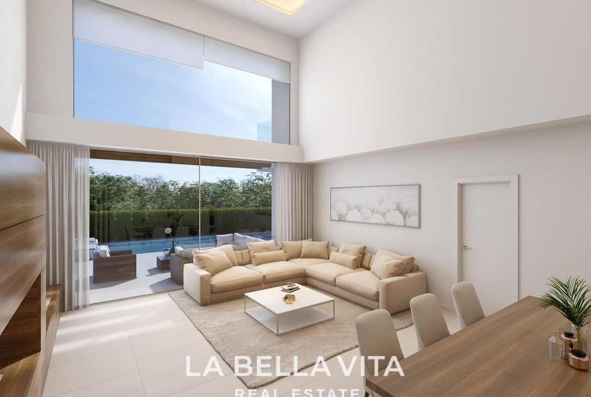 11 New Build Villas with private pool for sale in Sierra Cortina, Finestrat