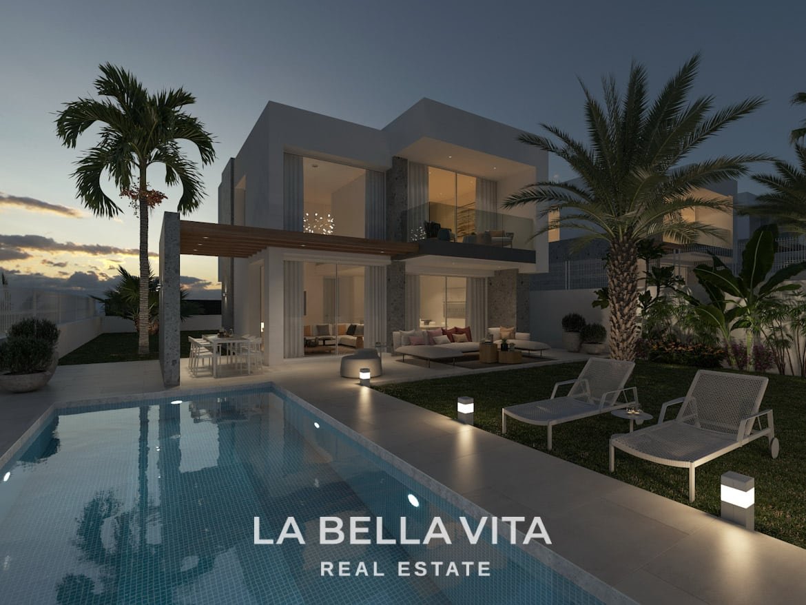 11 New Build Villas with private pool for sale in Sierra Cortina, Finestrat