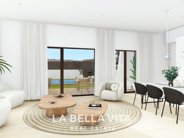 Villas with private pool of new construction for sale in Finestrat, Costa Blanca North