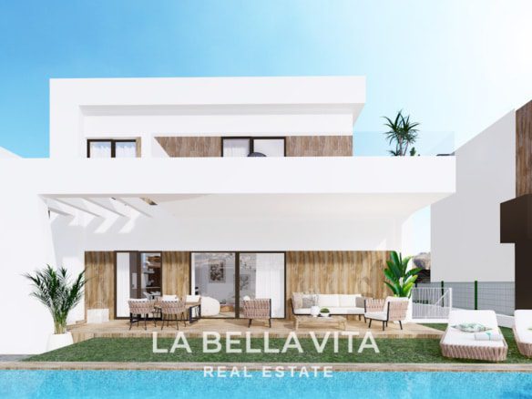 Villas with private pool of new construction for sale in Finestrat, Costa Blanca North