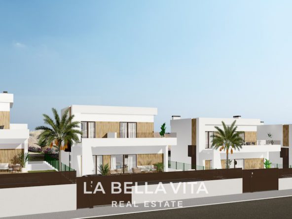 Villas with private pool of new construction for sale in Finestrat, Costa Blanca North