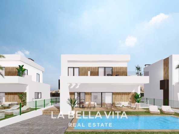 Villas with private pool of new construction for sale in Finestrat, Costa Blanca North