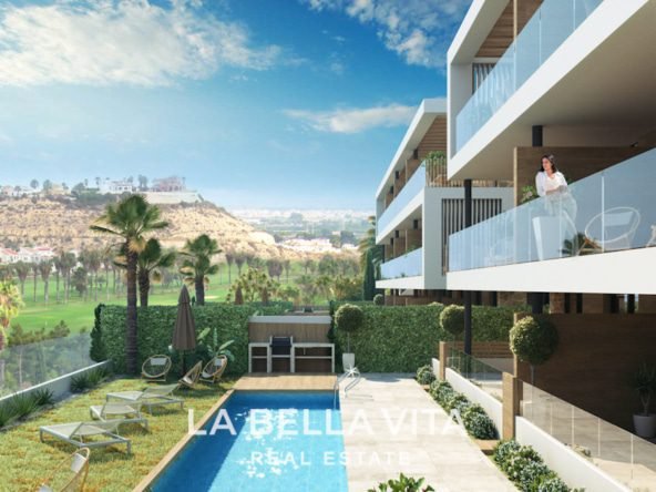 Investment Gem: Frontline Golf Co-Housing Project with Luxury 2-Bedroom Apartments for sale in Ciudad Quesada, Costa Blanca