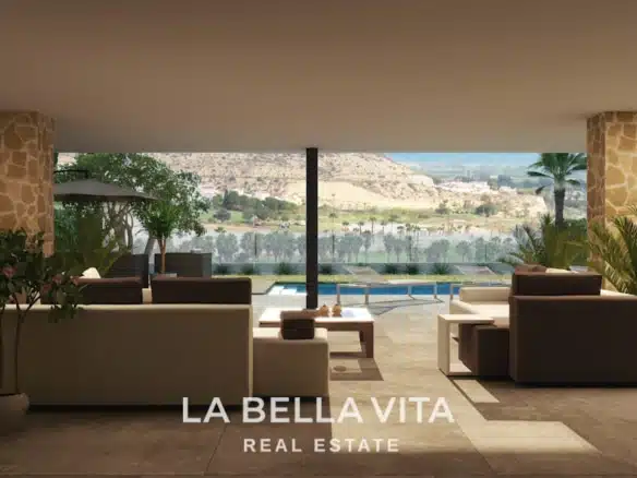 Investment Gem: Frontline Golf Co-Housing Project with Luxury 2-Bedroom Apartments for sale in Ciudad Quesada, Costa Blanca