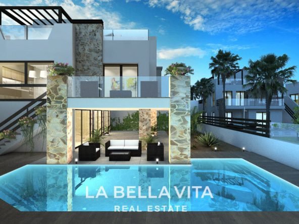 Luxury New Build Frontline Golf property for sale in La Marquesa, Rojales, Alicante