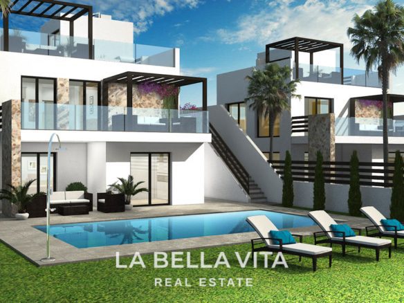 Luxury New Build Frontline Golf property for sale in La Marquesa, Rojales, Alicante