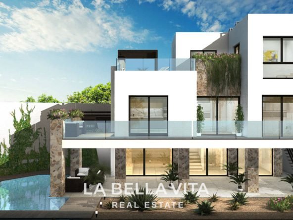 Luxury New Build Frontline Golf property for sale in La Marquesa, Rojales, Alicante