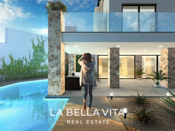 Luxury New Build Frontline Golf property for sale in La Marquesa, Rojales, Alicante