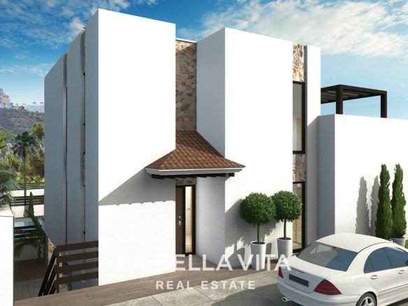 Luxury New Build Frontline Golf property for sale in La Marquesa, Rojales, Alicante