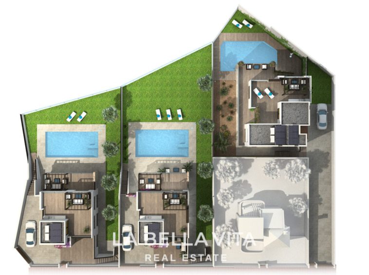 Luxury New Build Frontline Golf property for sale in La Marquesa, Rojales, Alicante