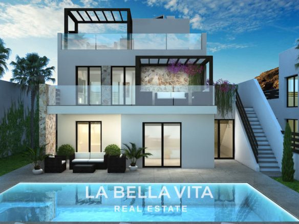 Luxury New Build Frontline Golf property for sale in La Marquesa, Rojales, Alicante