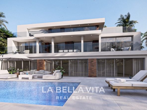 Luxury New Build Villa with panoramic sea view for sale in Altea Hills, Costa Blanca, Spain