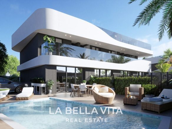 New Build Luxury Duplex Properties for sale in Campoamor, Orihuela Costa, Alicante
