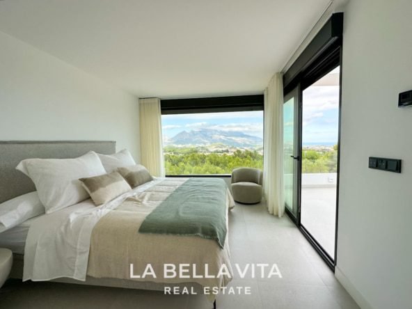 Brand-new Luxury properties with fantastic views in Polop, Costa Blanca North, Spain
