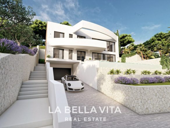 Cheap Luxury New Build Villa with private pool For Sale in Altea Hills, Costa Blanca North, Alicante