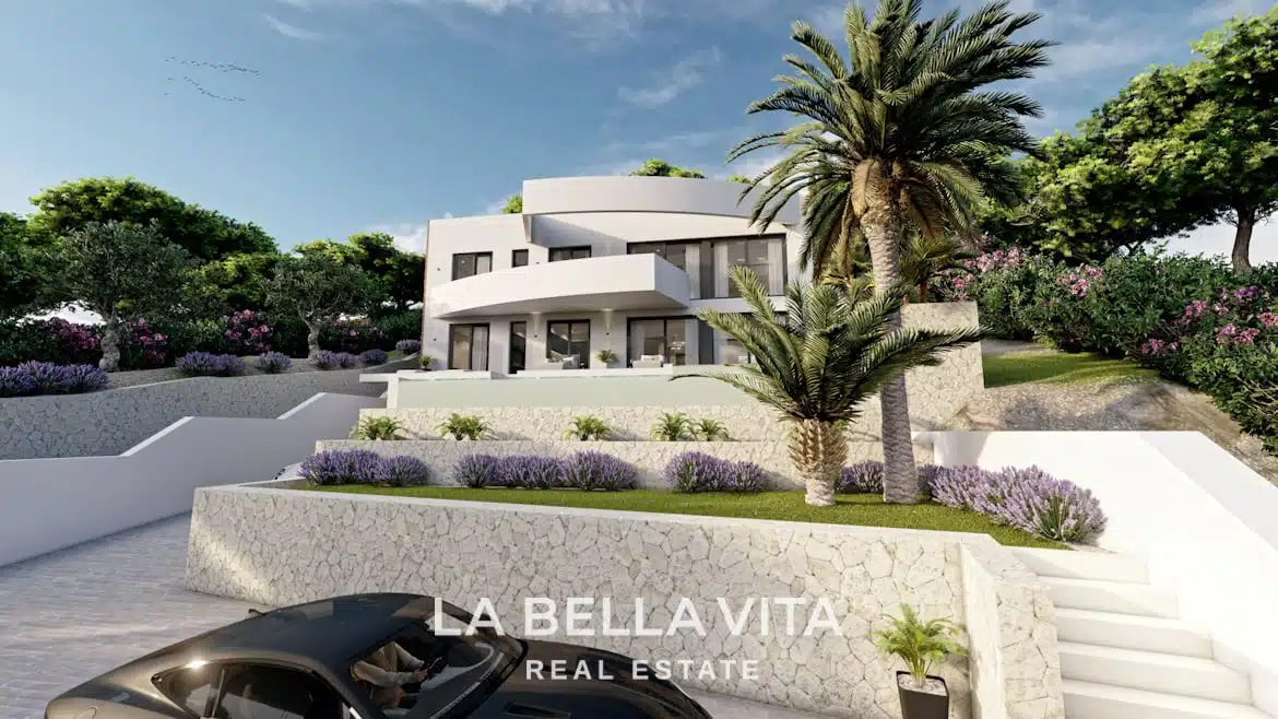Cheap Luxury New Build Villa with private pool For Sale in Altea Hills, Costa Blanca North, Alicante