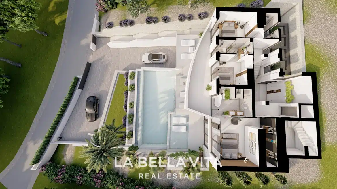 Cheap Luxury New Build Villa with private pool For Sale in Altea Hills, Costa Blanca North, Alicante