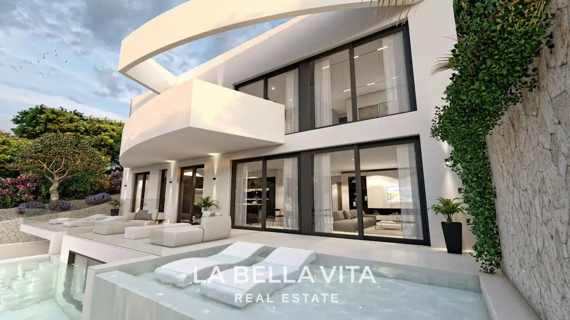 Cheap Luxury New Build Villa with private pool For Sale in Altea Hills, Costa Blanca North, Alicante