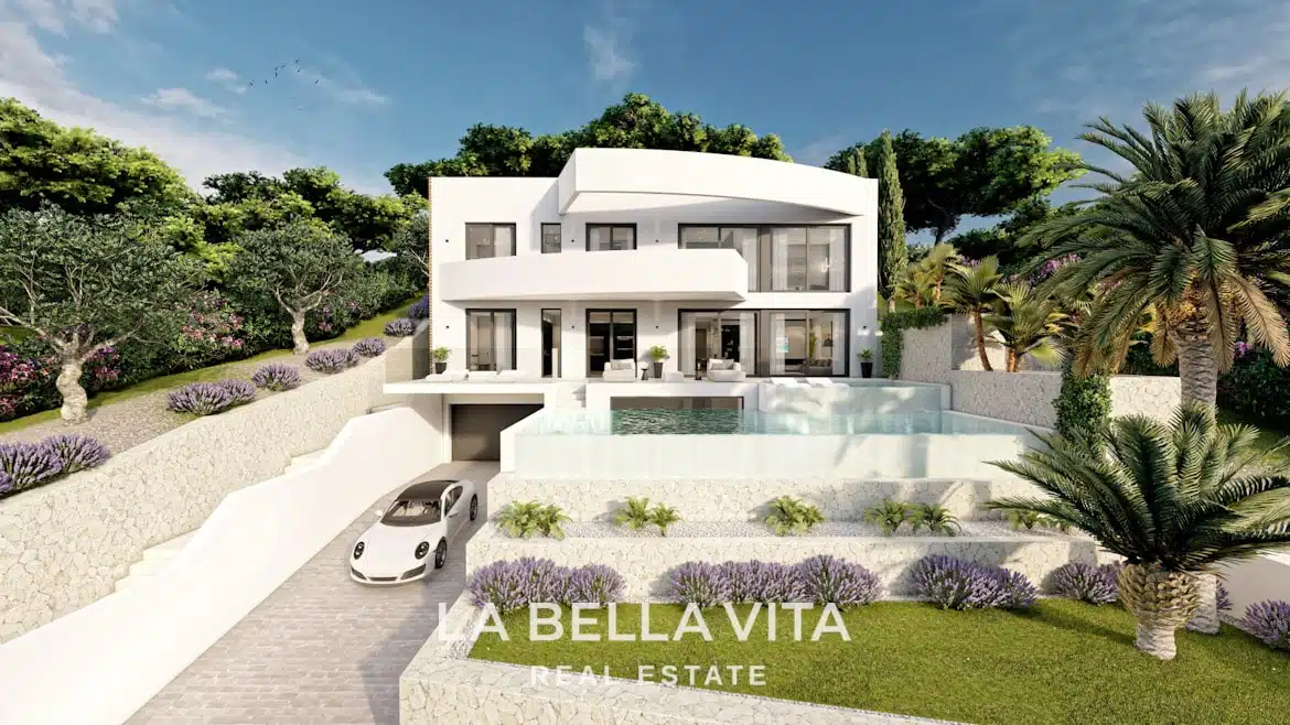 Cheap Luxury New Build Villa with private pool For Sale in Altea Hills, Costa Blanca North, Alicante