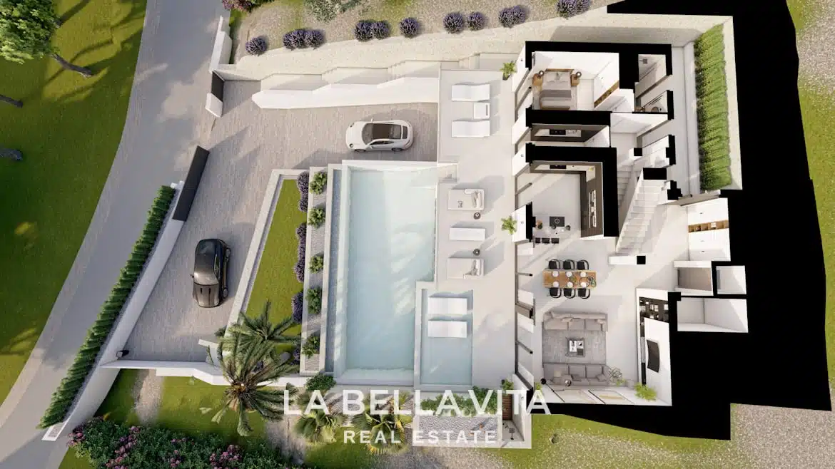 Cheap Luxury New Build Villa with private pool For Sale in Altea Hills, Costa Blanca North, Alicante