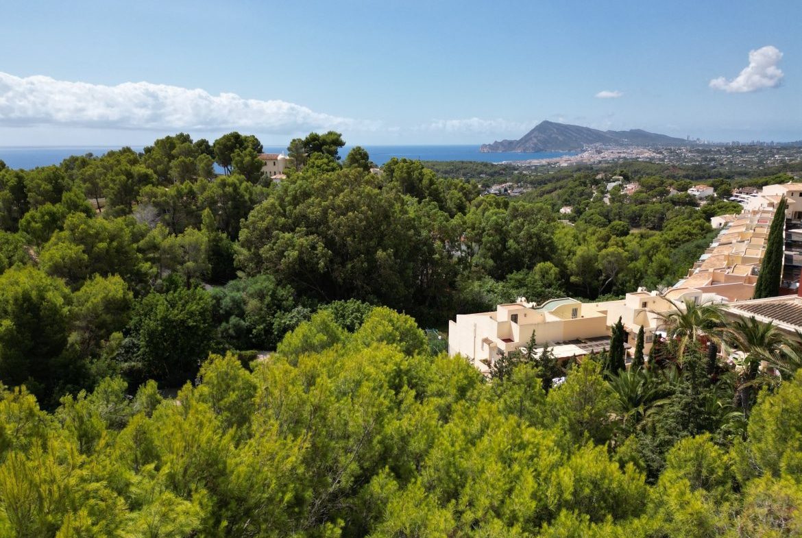 Cheap Luxury New Build Villa for sale in Altea Hills, Alicante views