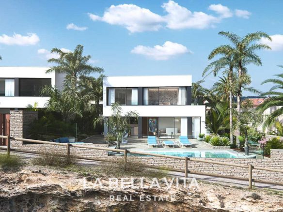 Seafront Luxury Villa on a cliff with panoramic sea views for sale in Cabo de Palos, Murcia-06