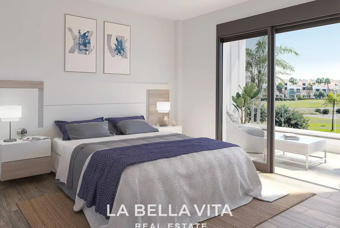 Luxury new build Frontline golf Property for sale in La Roda Golf & Beach, Murcia