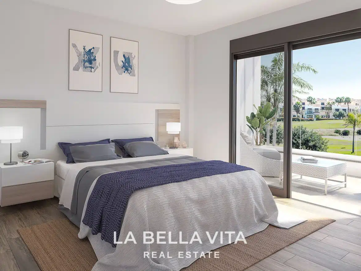 Luxury new build Frontline golf Property for sale in La Roda Golf & Beach, Murcia