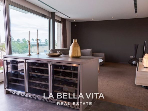 Impressive Seafront new build Luxury Beach Villa for sale in Torre de la Horadada, Alicante