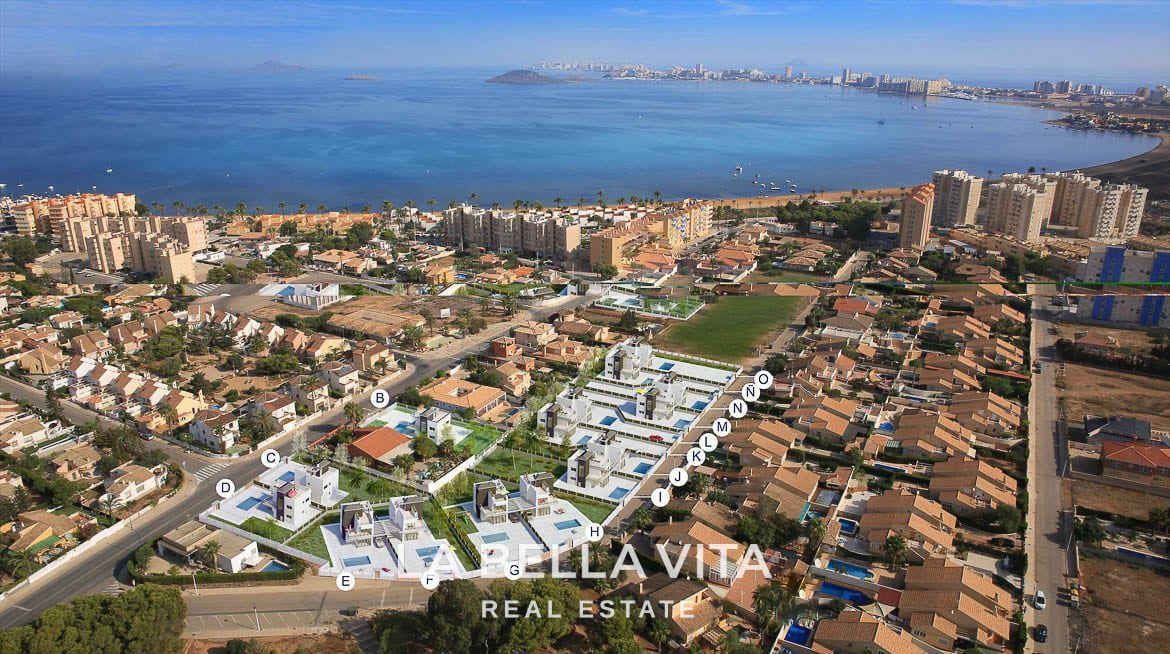 New Build Beach Properties for sale in Mar Menor, Playa Honda