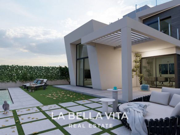 Modern Villas of new construction for sale in Balcón de Finestrat, Costa Blanca North