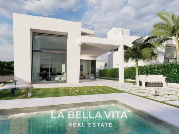 Modern Villas of new construction for sale in Balcón de Finestrat, Costa Blanca North