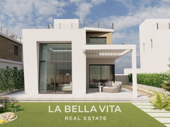 Modern Villas of new construction for sale in Balcón de Finestrat, Costa Blanca North